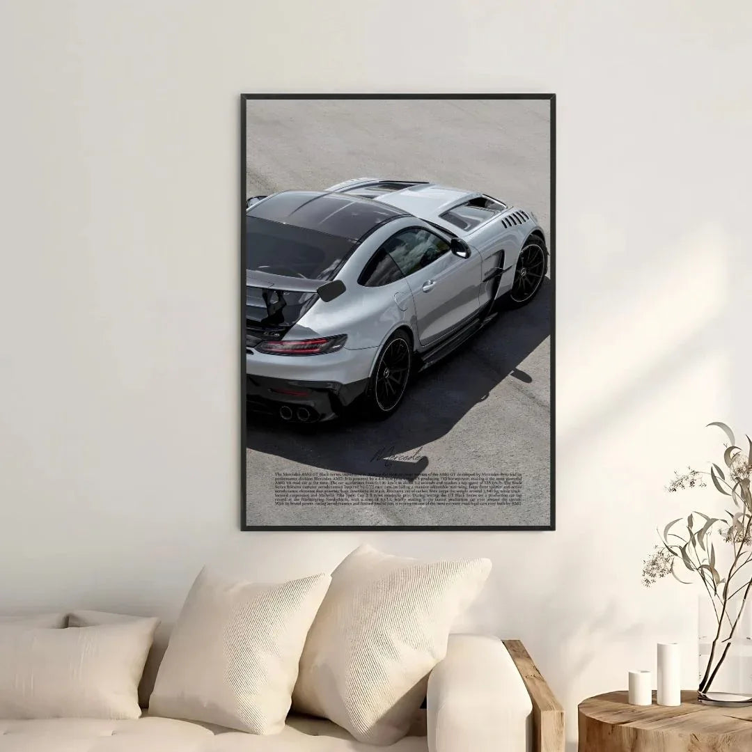 Mercedes AMG GT Black Series Rear - Old money