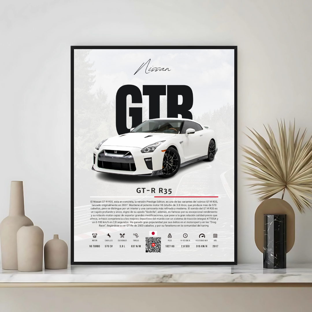 Nissan GTR R35 - Descriptive