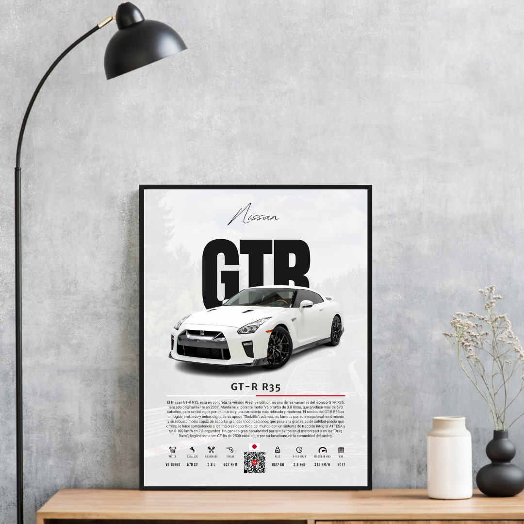 Nissan GTR R35 - Descriptive