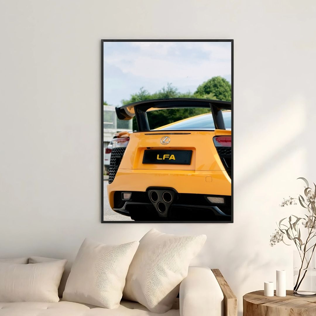 Lexus LFA Yellow - Gallery
