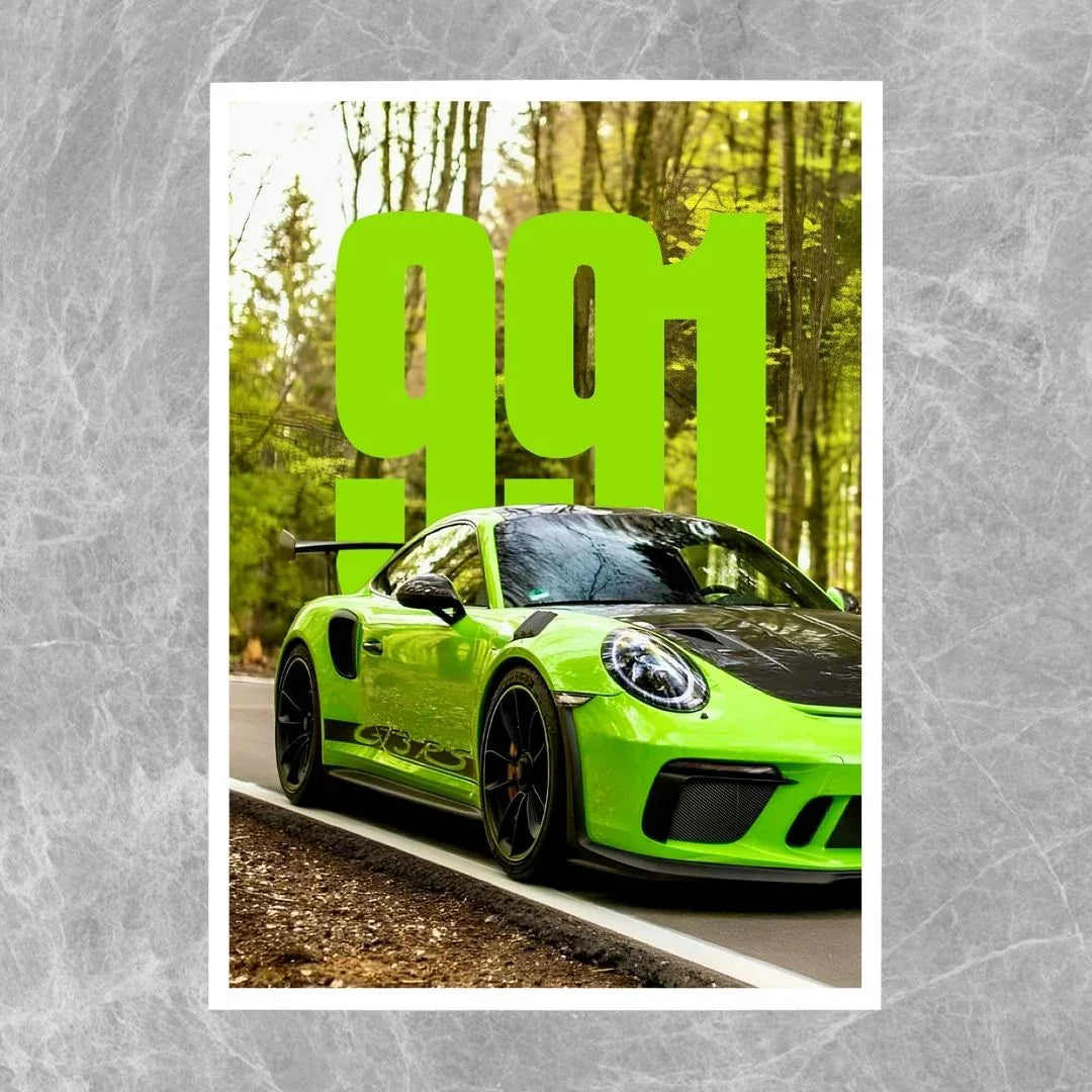 Porsche 911 GT3 RS 991 Green - Gallery