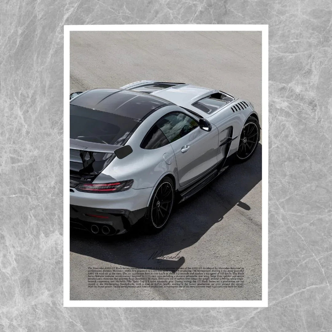 Mercedes AMG GT Black Series Rear - Old money