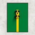 Yellow F1 Car - Gallery