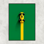 Yellow F1 Car - Gallery