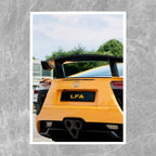 Lexus LFA Yellow - Gallery