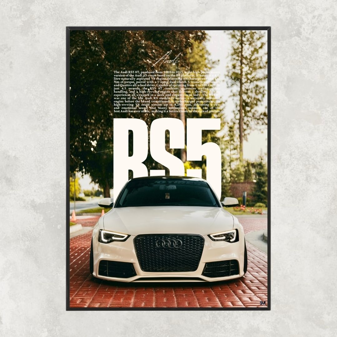 Audi RS5 8T Blanche - Galerie