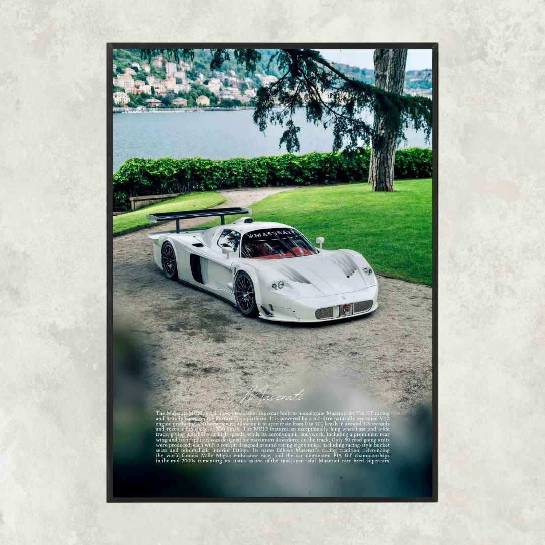 Maserati MC12 White - Gallery
