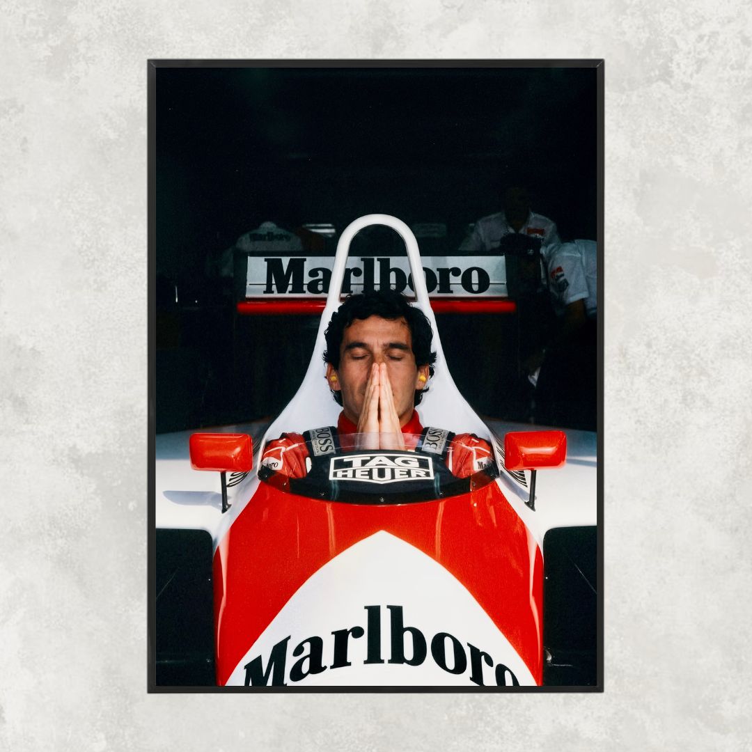 Ayrton Senna Praying - Gallery