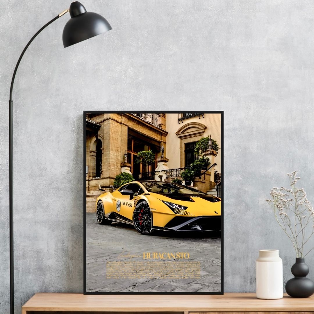 Lamborghini Huracan STO Yellow - Old money