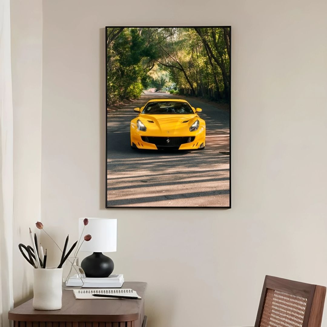 Ferrari F12tdf Yellow - Gallery
