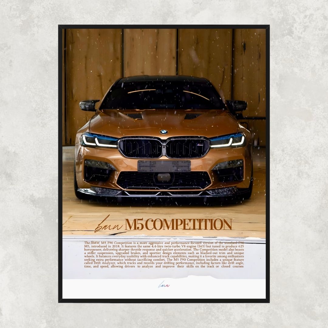 BMW M5 Competition Brown - Old money