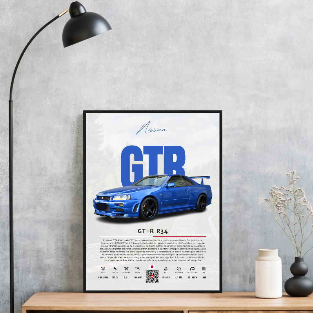 Nissan GTR R34 - Descriptive