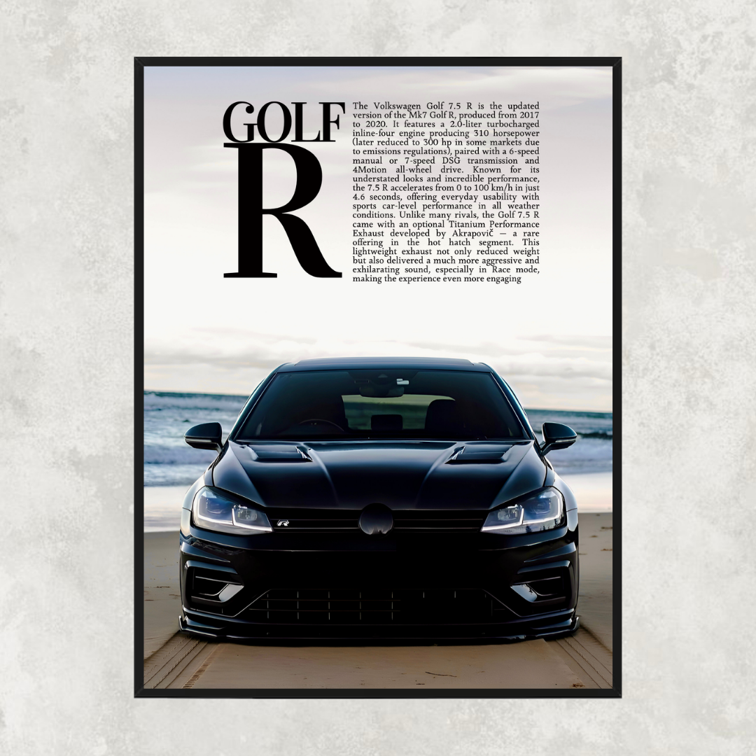 Volkswagen Golf 7.5R Front - Old Money