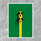 Yellow F1 Car - Gallery