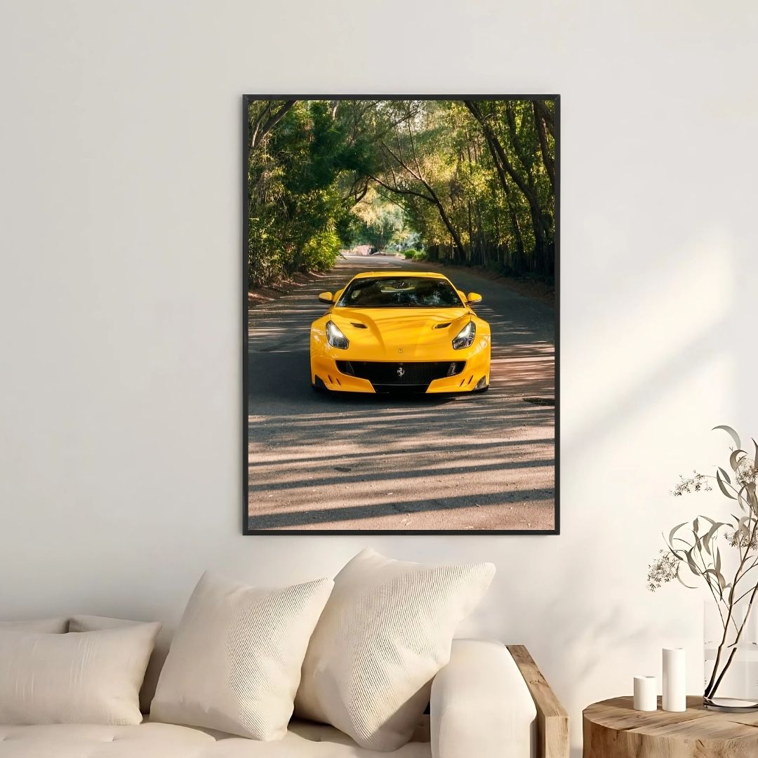 Ferrari F12tdf Yellow - Gallery