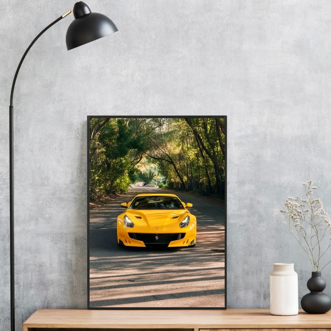Ferrari F12tdf Yellow - Gallery