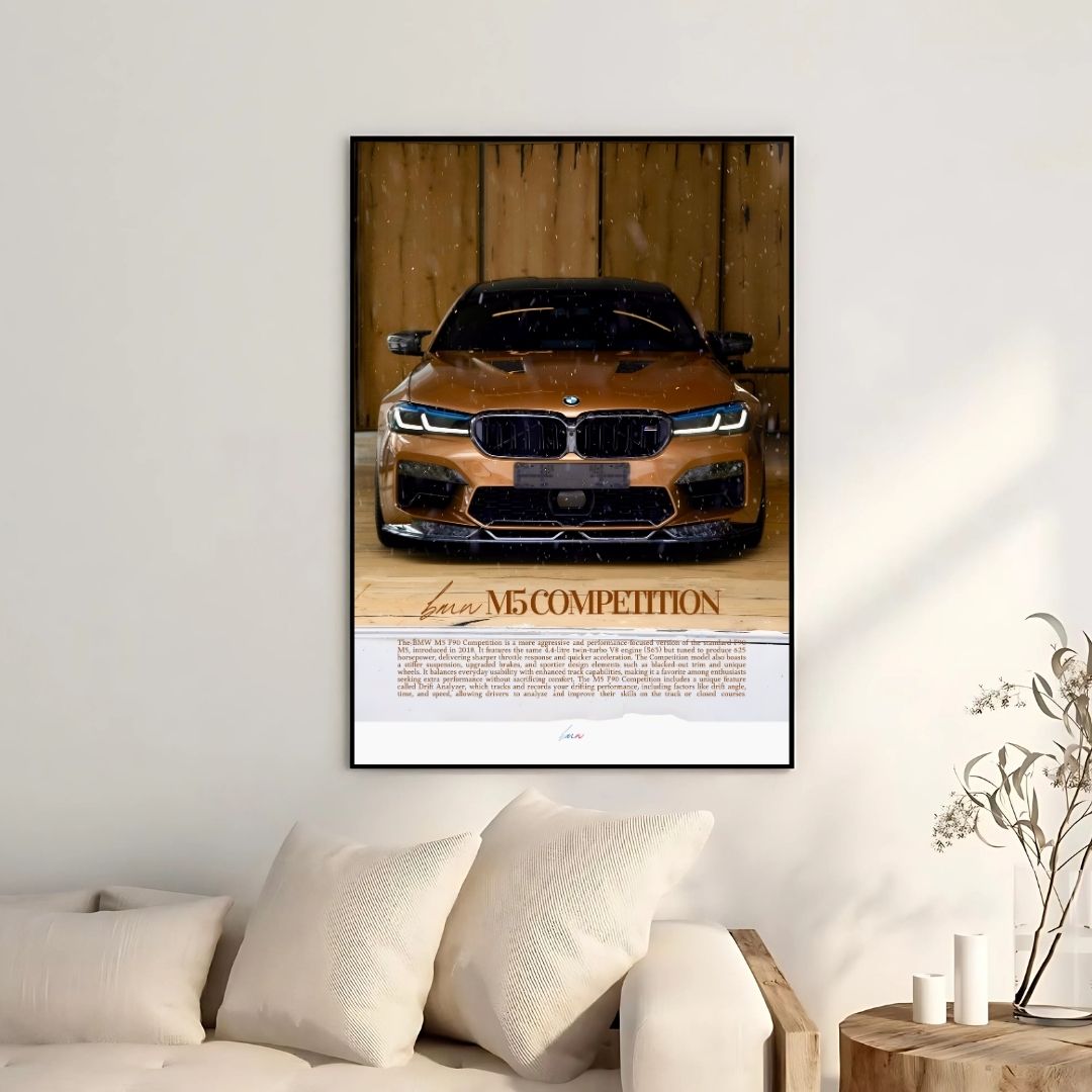 BMW M5 Competition Brown - Old money