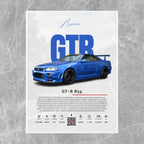Nissan GTR R34 - Descriptive