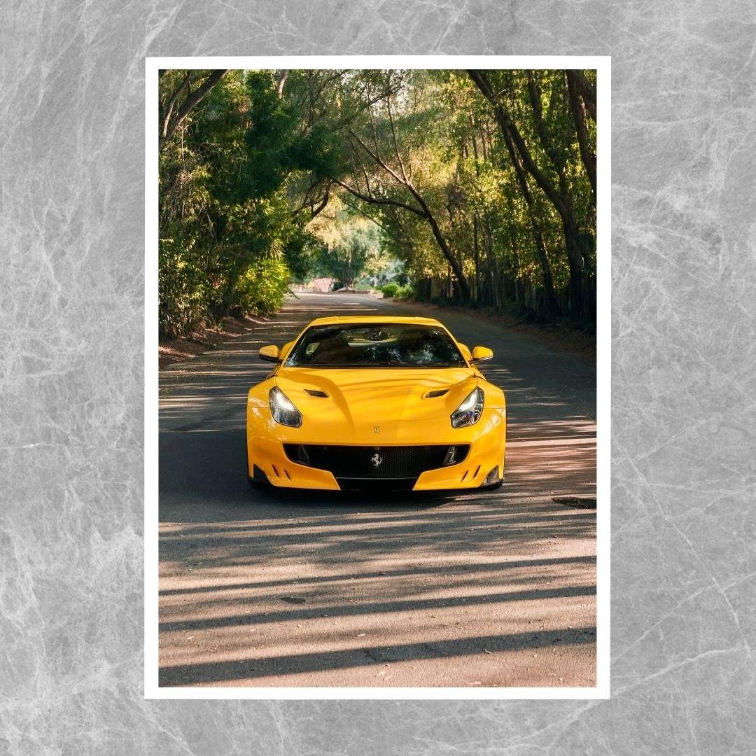 Ferrari F12tdf Yellow - Gallery