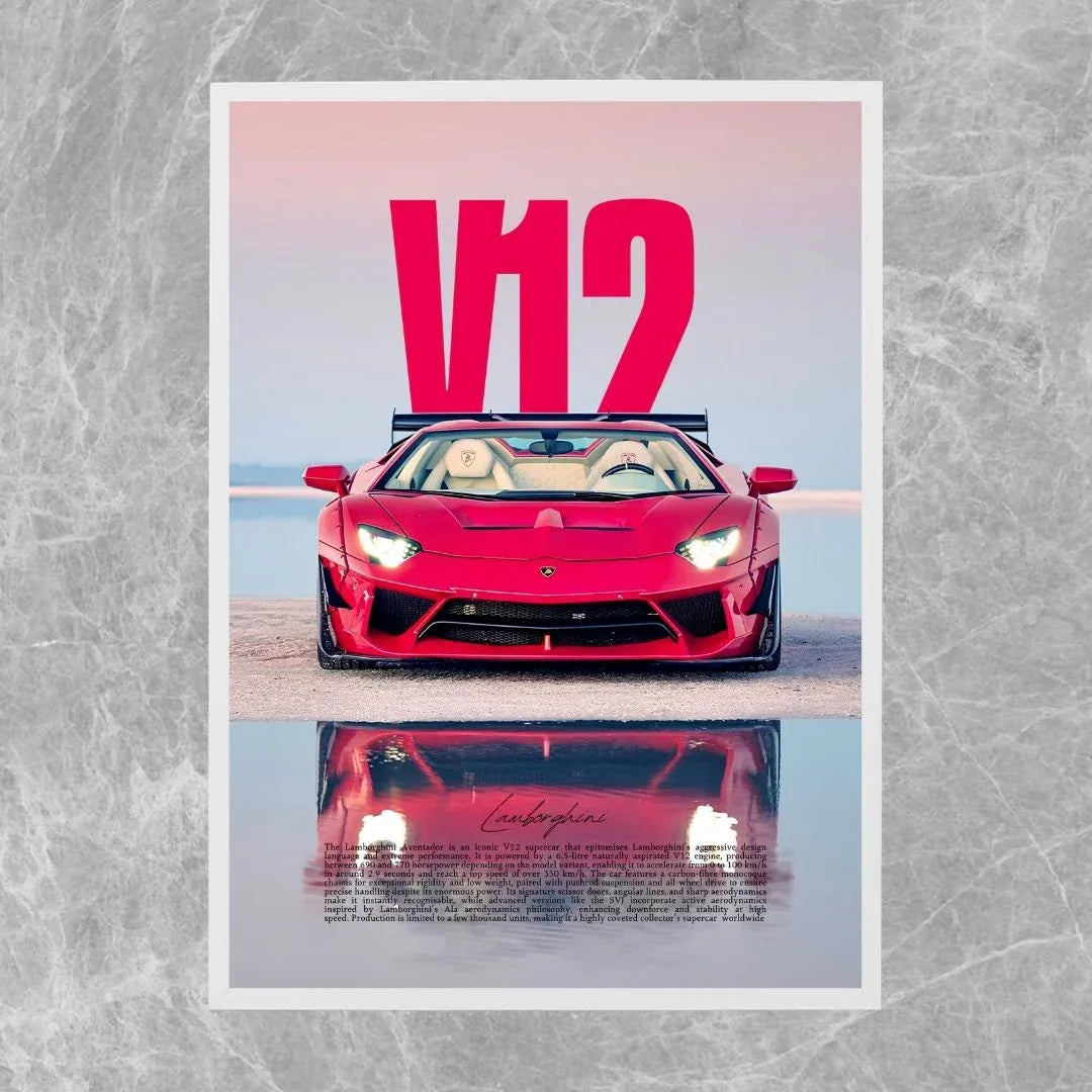 Lamborghini Aventador Rose - Galerie