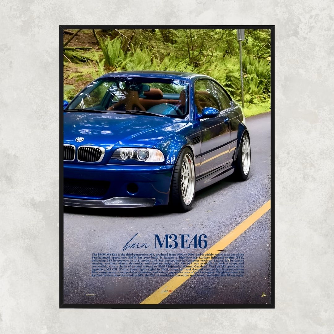 BMW M3 E46 Side - Old money