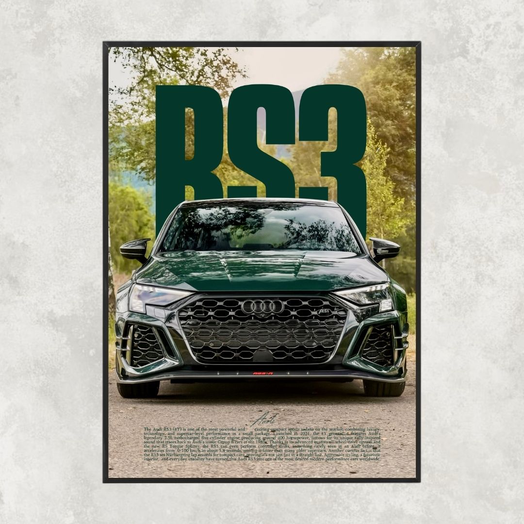 Audi RS3 8Y Green - Gallery