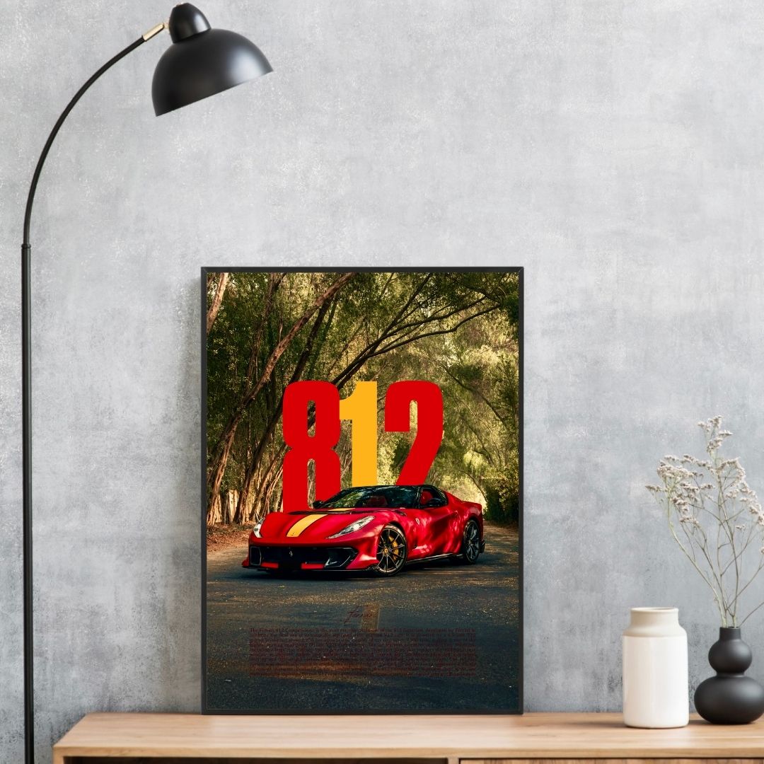 Ferrari 812 Competizione Red - Gallery