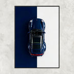 Porsche 911 993 Turbo Top View - Gallery