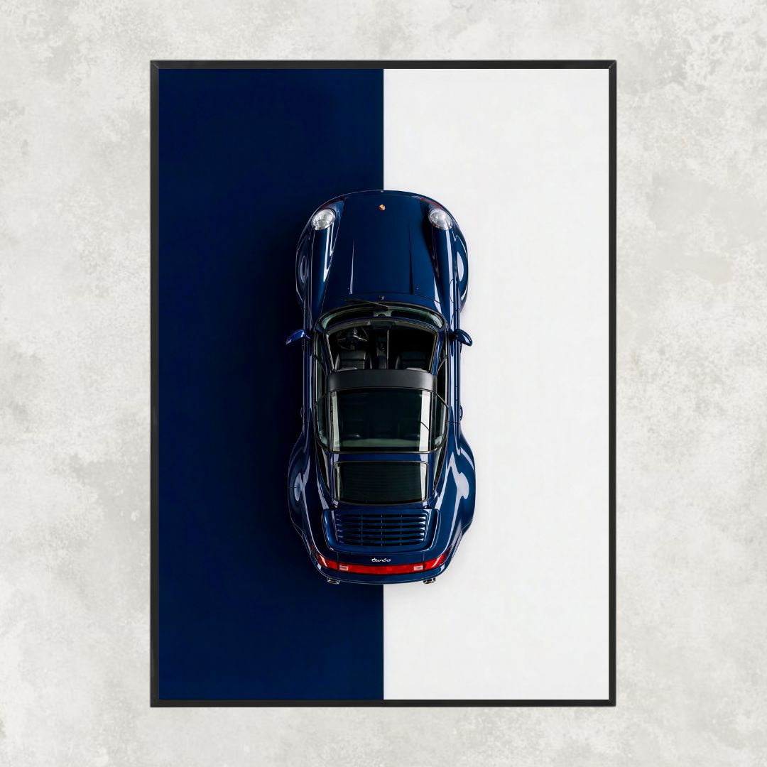 Porsche 911 993 Turbo Top View - Gallery