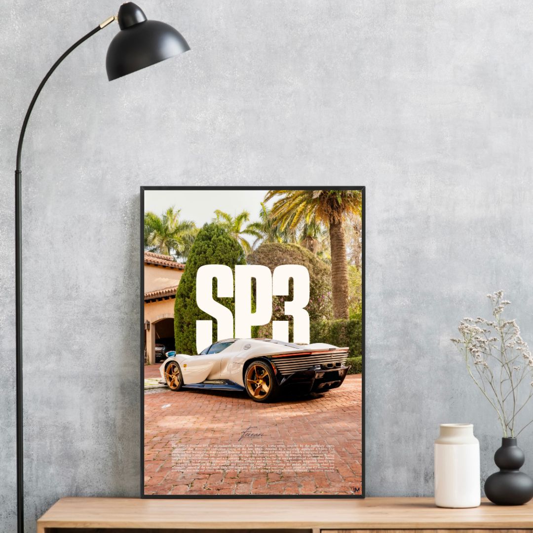Ferrari Daytona SP3 Weiß - Galerie