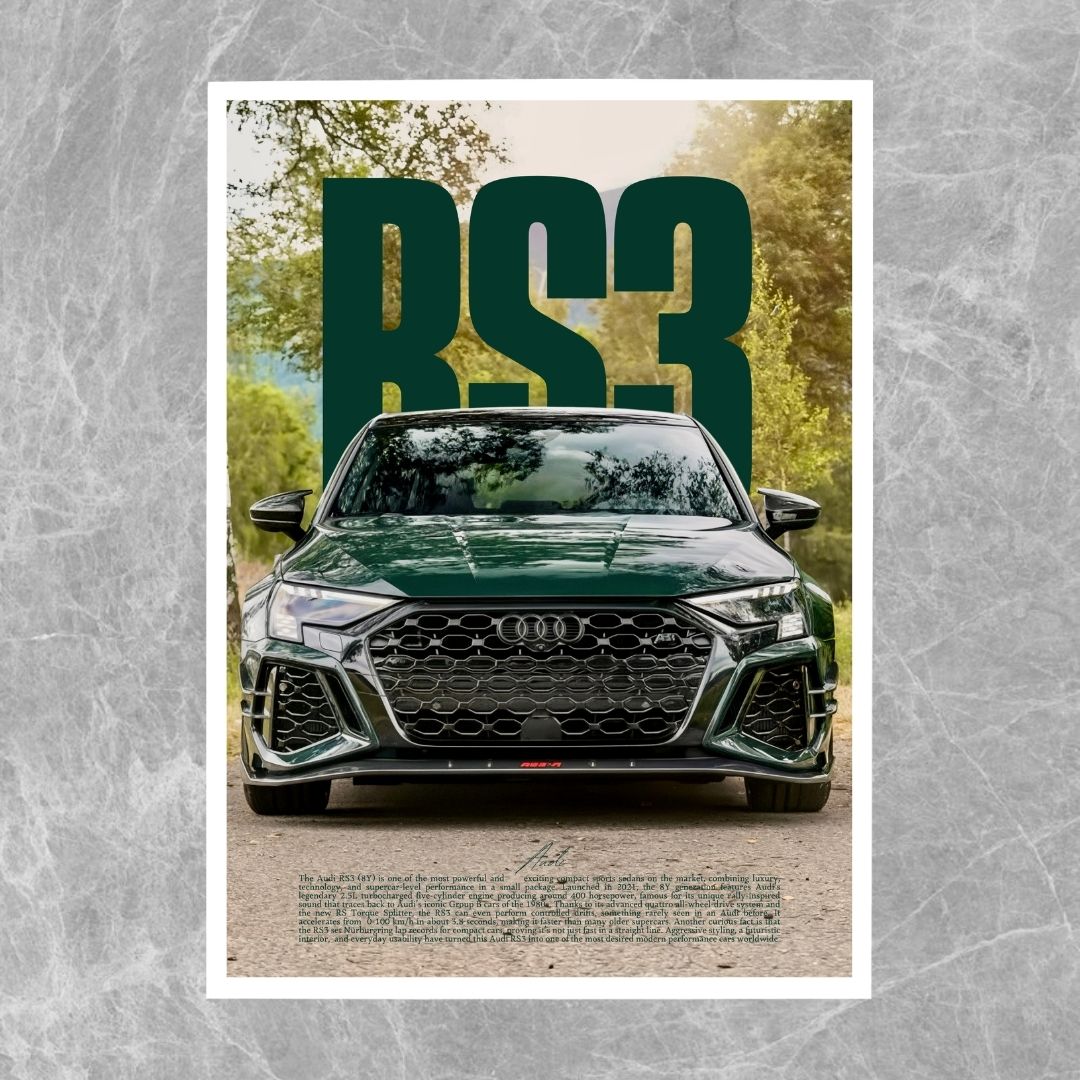 Audi RS3 8Y Green - Gallery