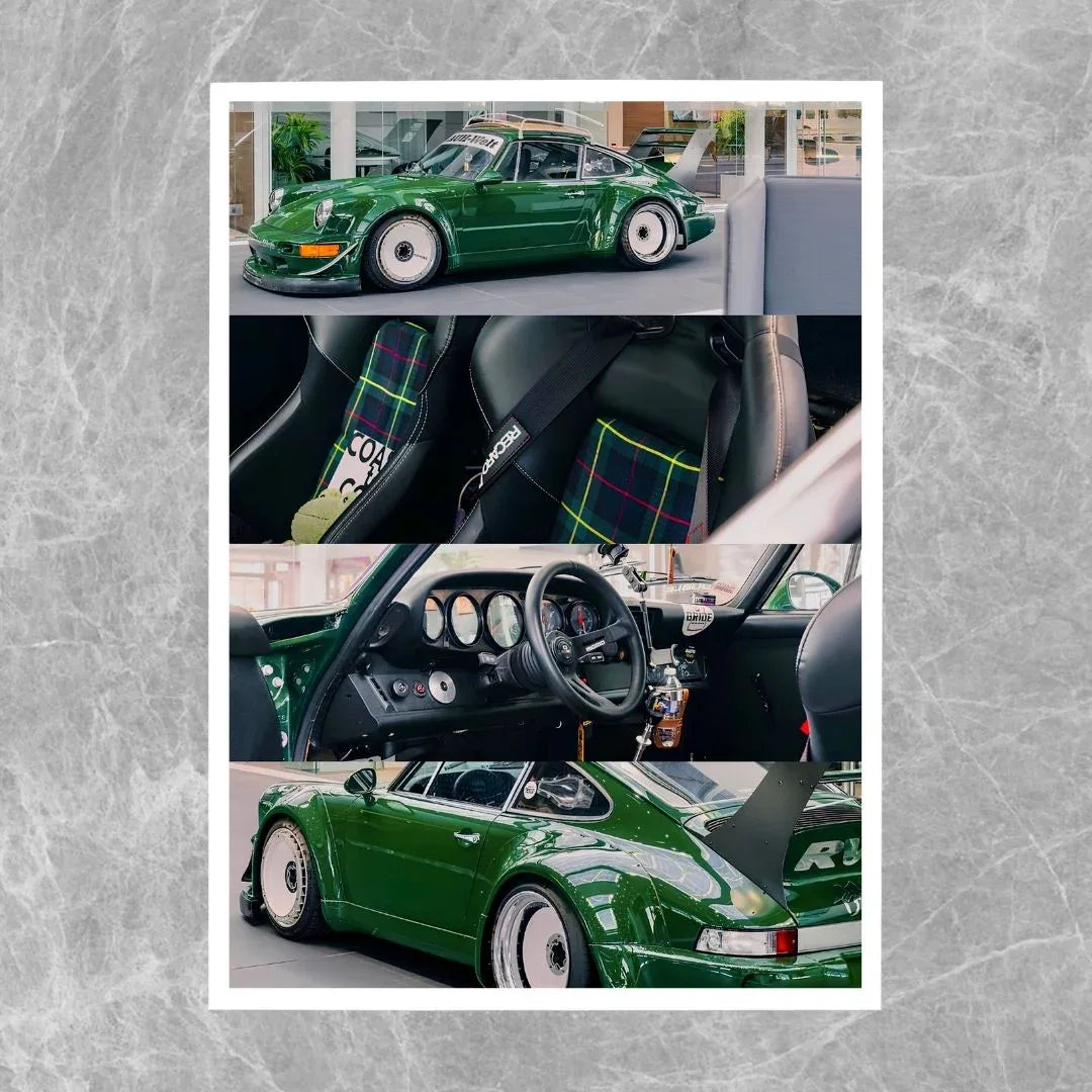 Porsche 911 RWB Collage - Galerie