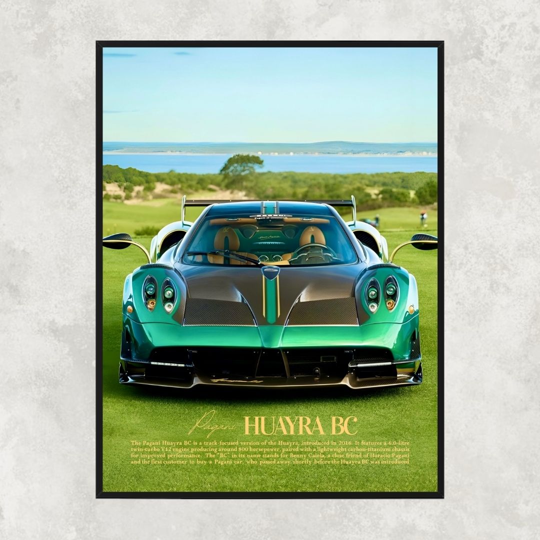 Pagani Huayra BC Green - Old money