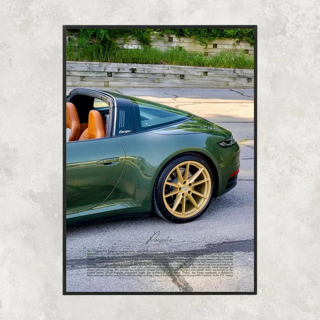 Porsche 911 Targa Green - Gallery