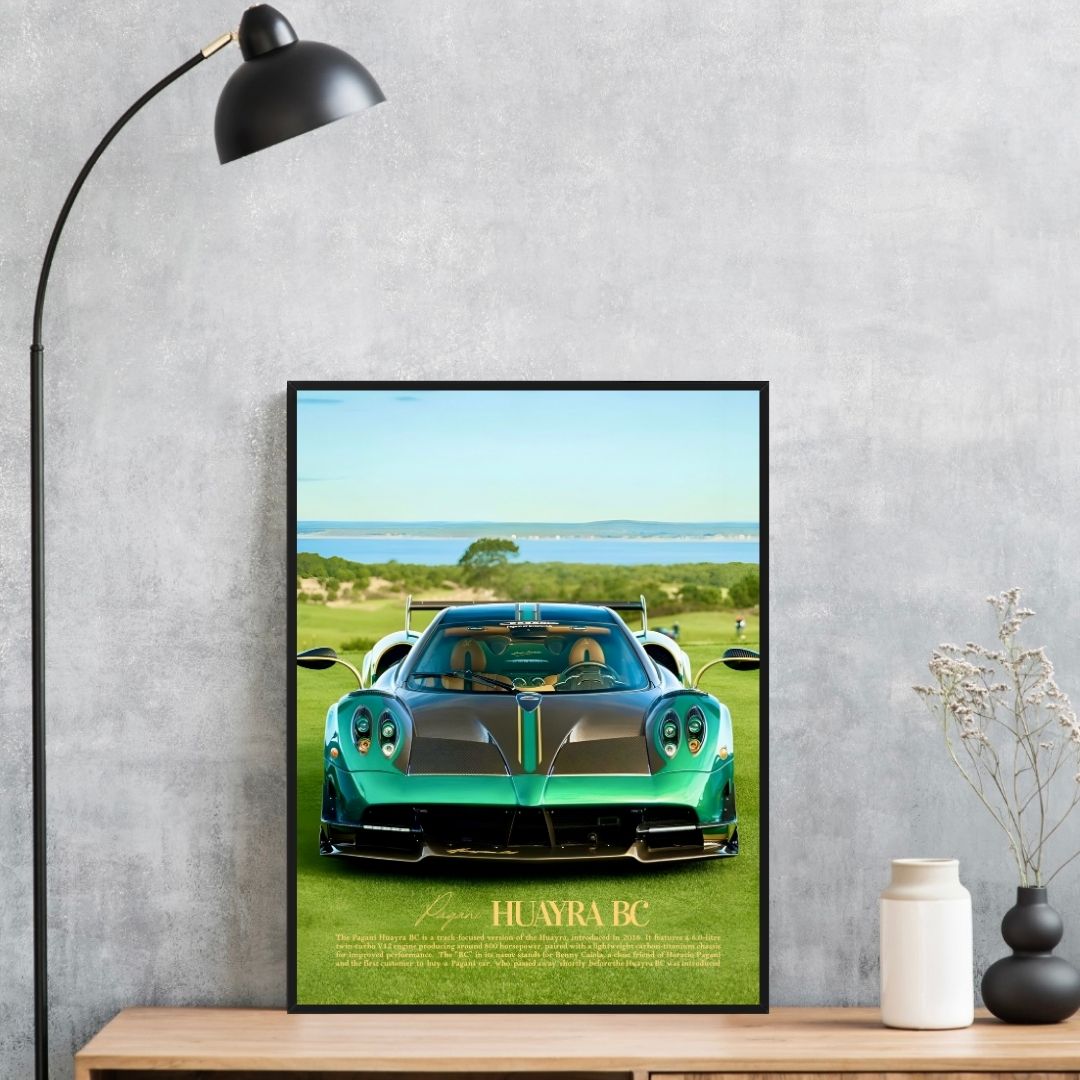 Pagani Huayra BC Green - Old money