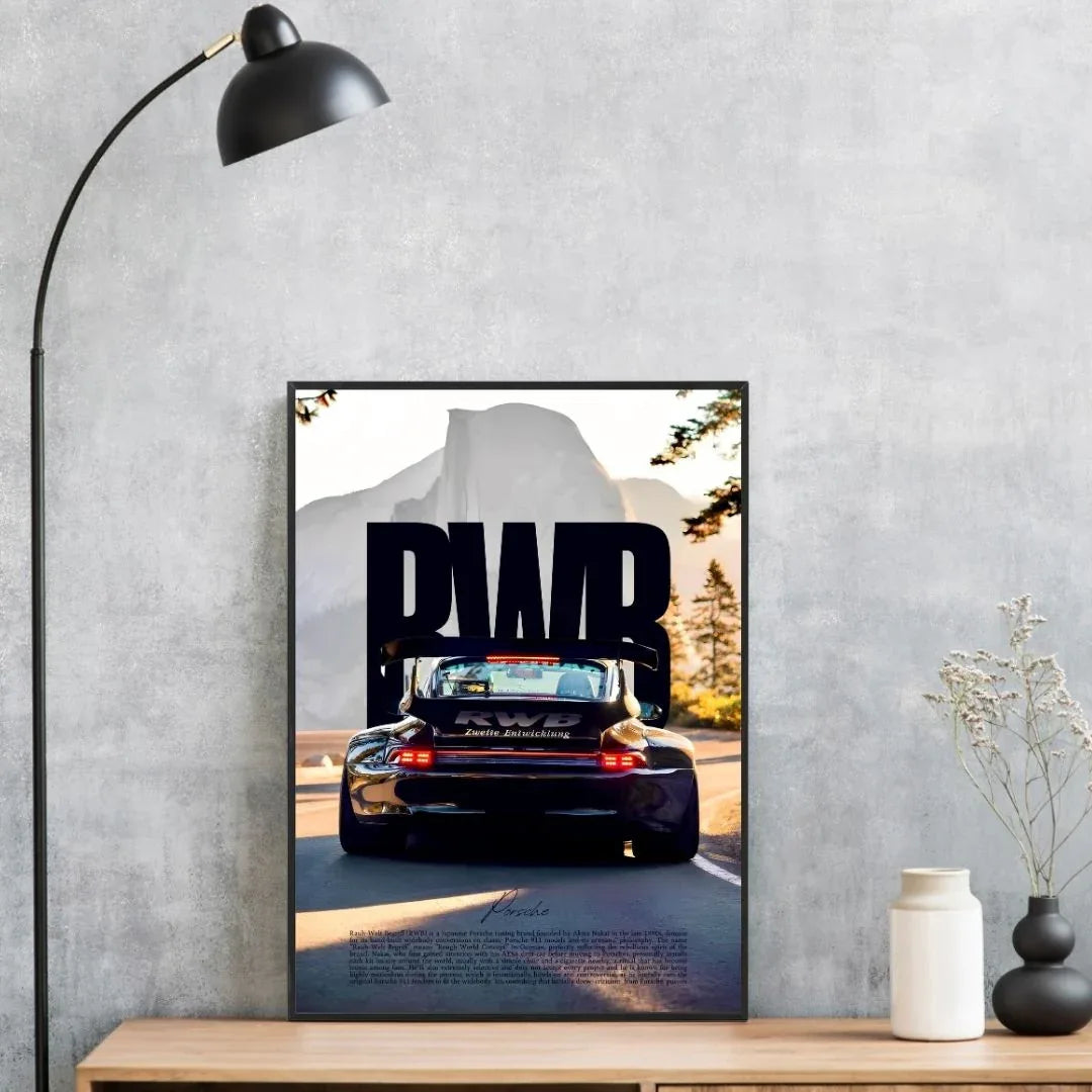 Porsche 911 RWB Rear - Old money