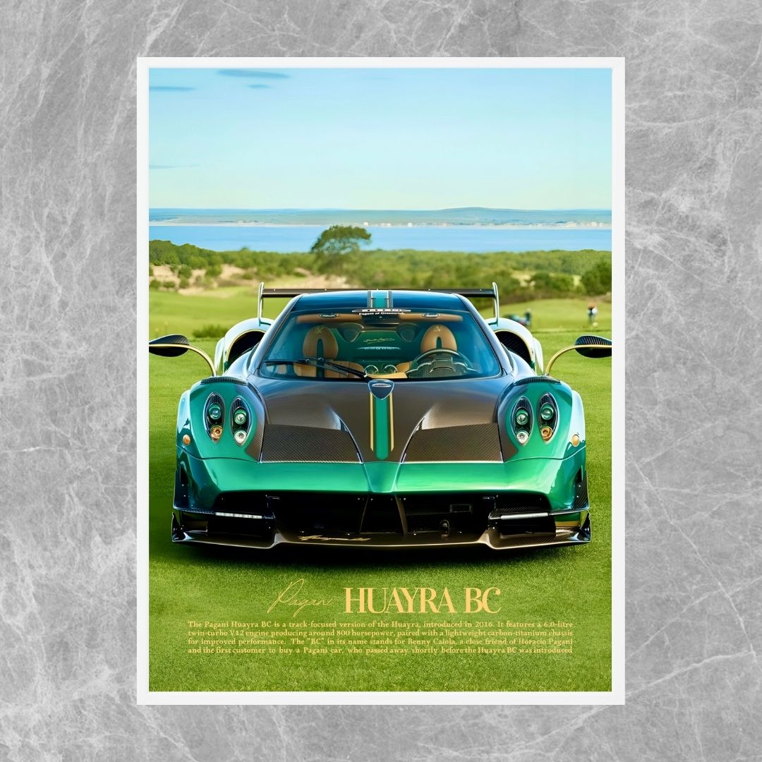 Pagani Huayra BC Green - Old money