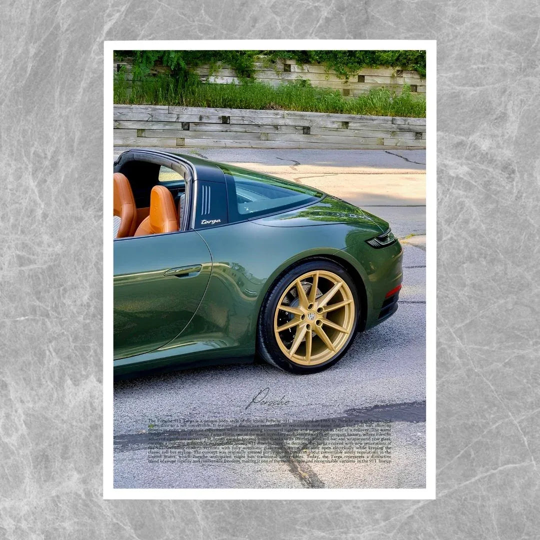 Porsche 911 Targa Green - Gallery