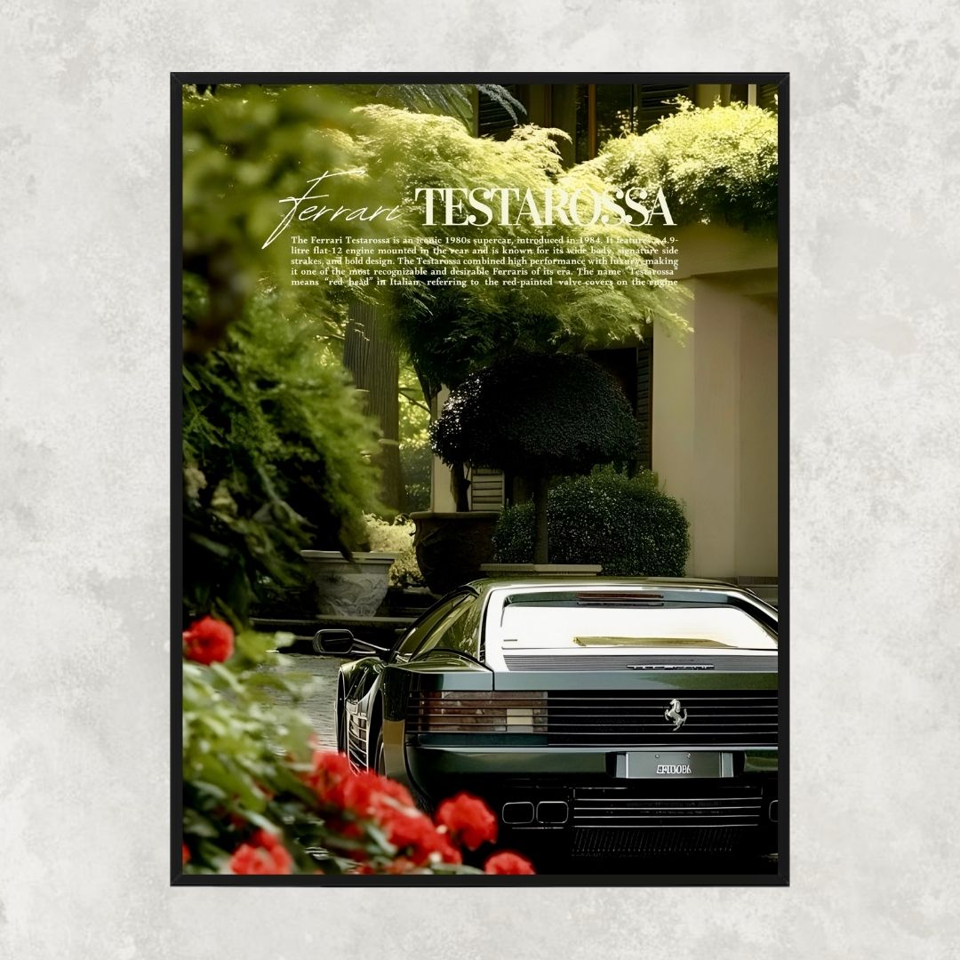 Ferrari Testarossa - Old money