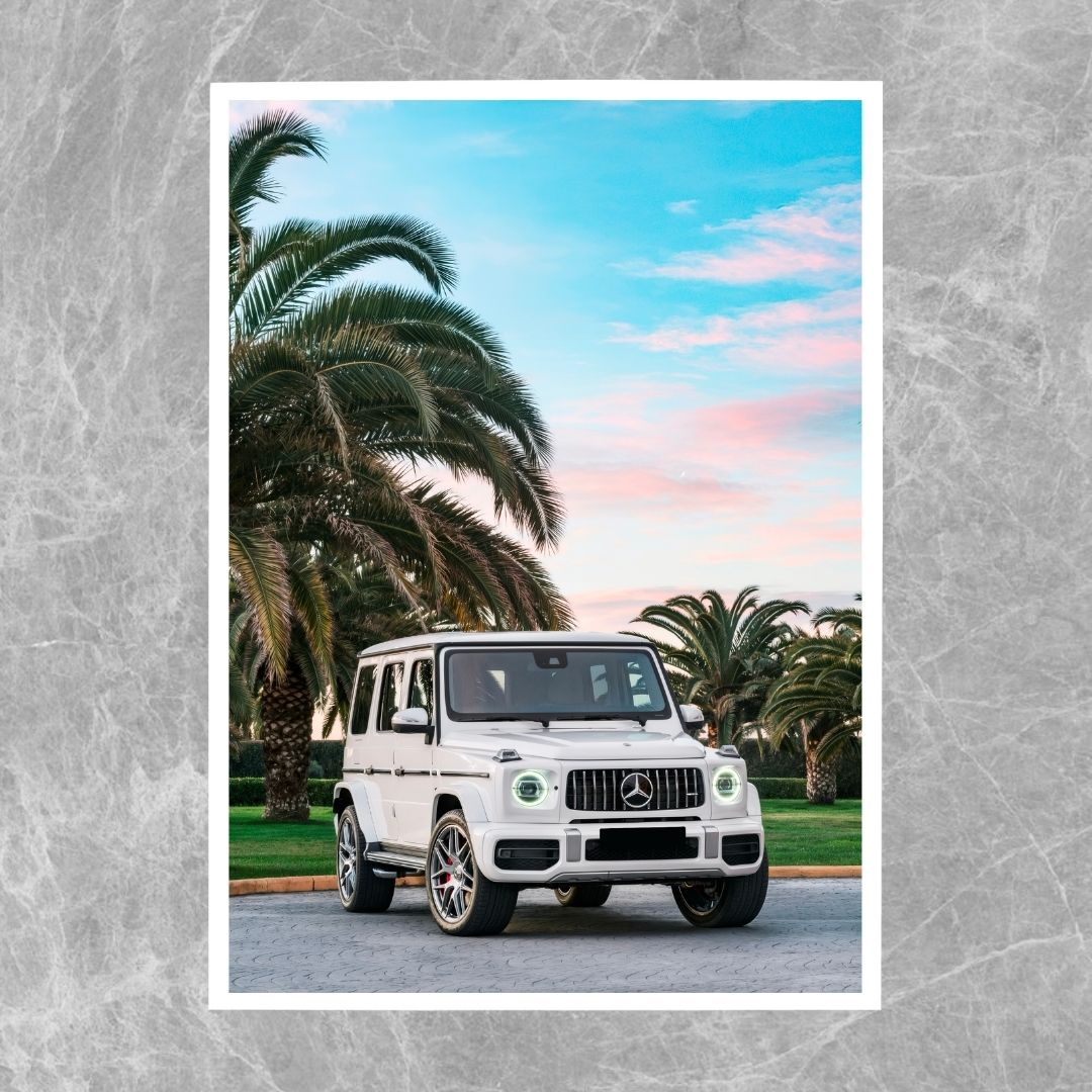 Mercedes AMG G63 White - Gallery