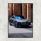 BMW i7 Blue - Gallery