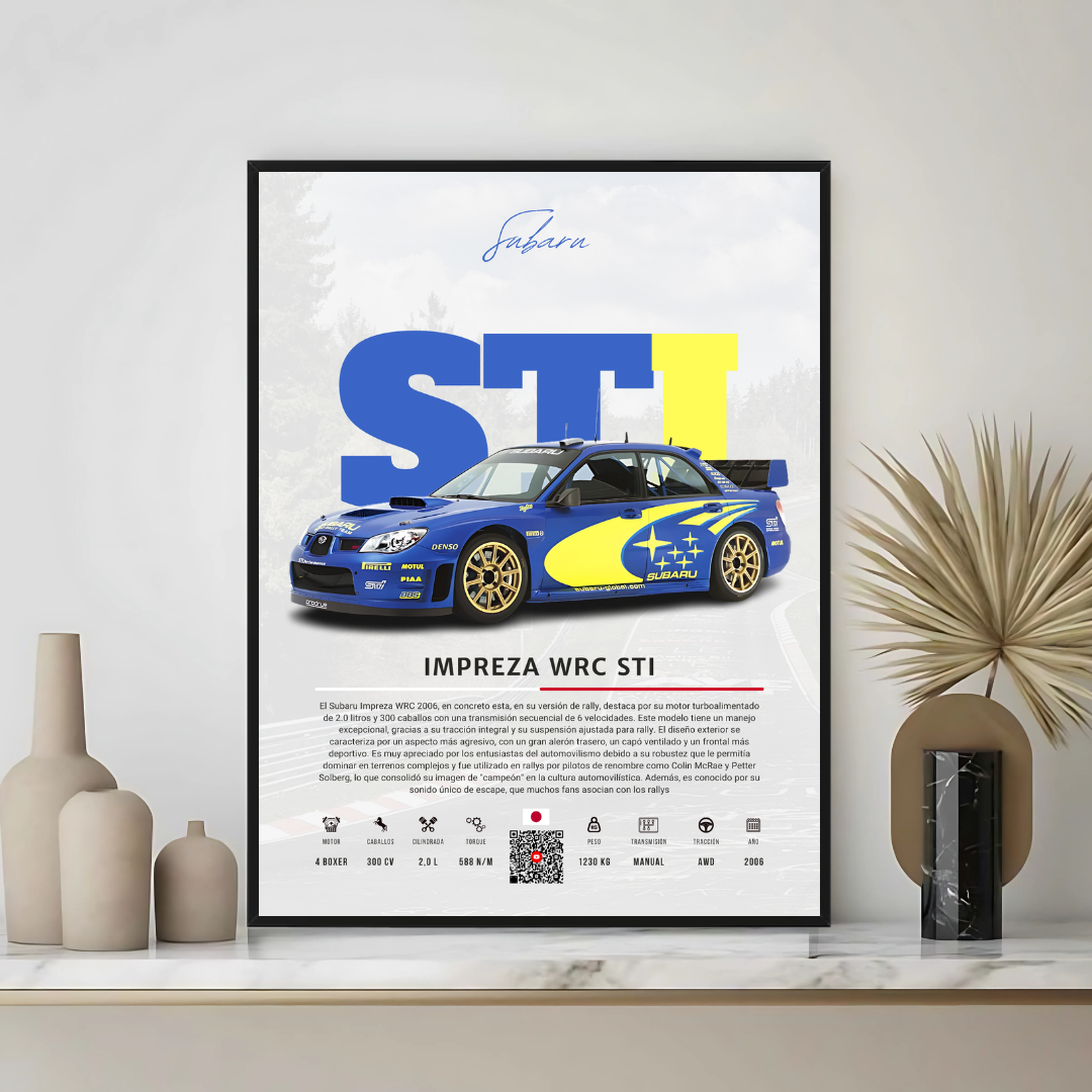 Subaru Impreza WRC STI - Descriptive