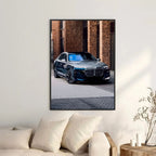 BMW i7 Blue - Gallery