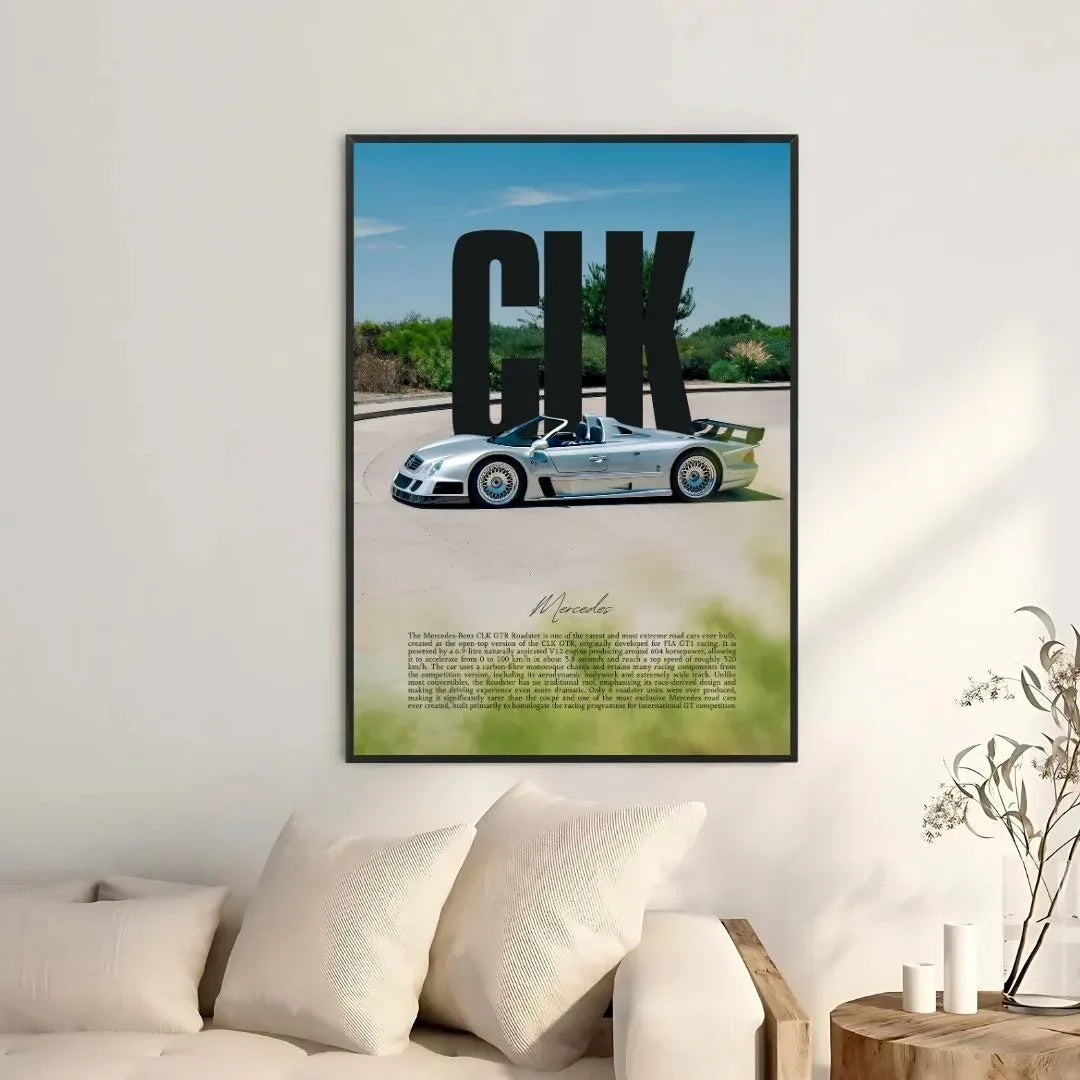 Mercedes CLK GTR Roadster - Old money