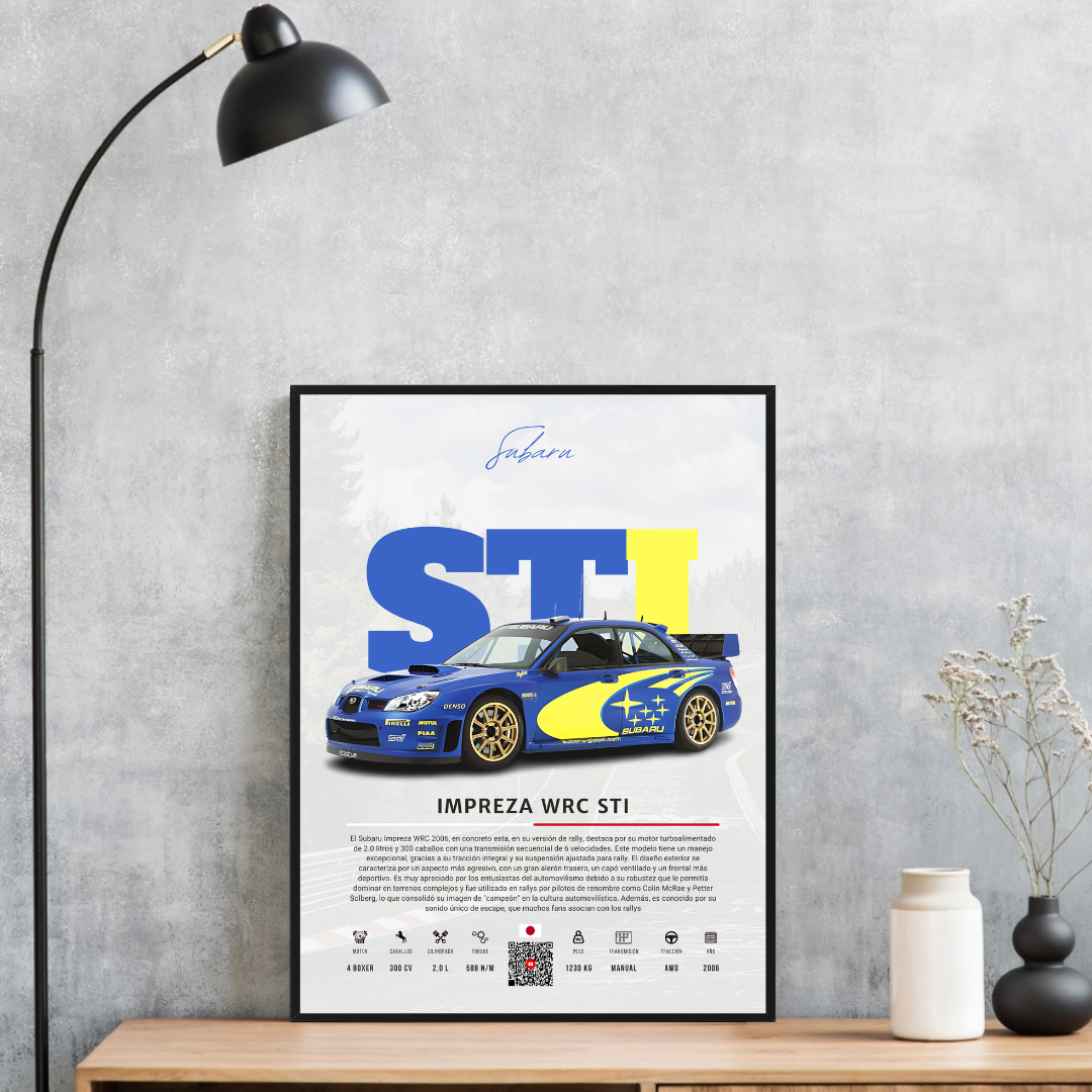 Subaru Impreza WRC STI - Descriptive