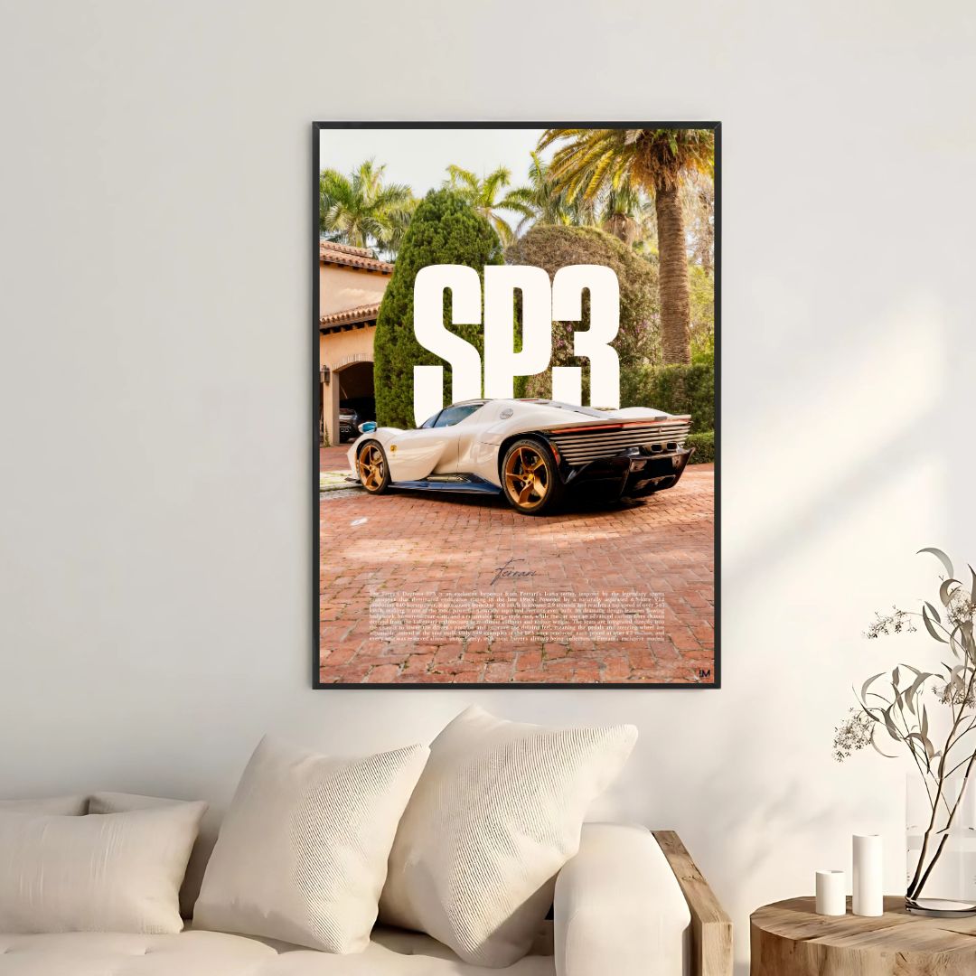 Ferrari Daytona SP3 Weiß - Galerie
