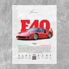 Ferrari F40 - Descriptive