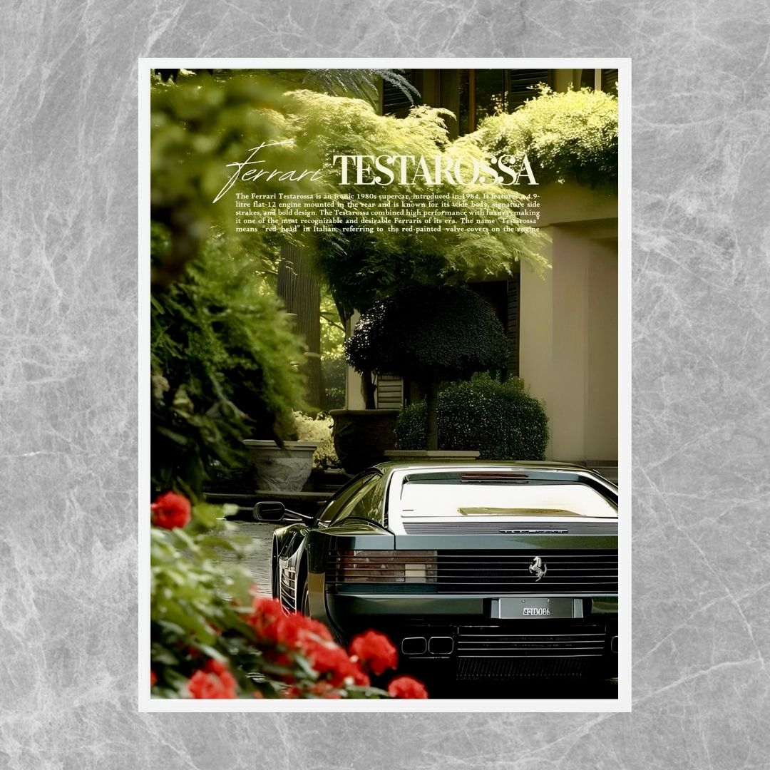 Ferrari Testarossa - Old money