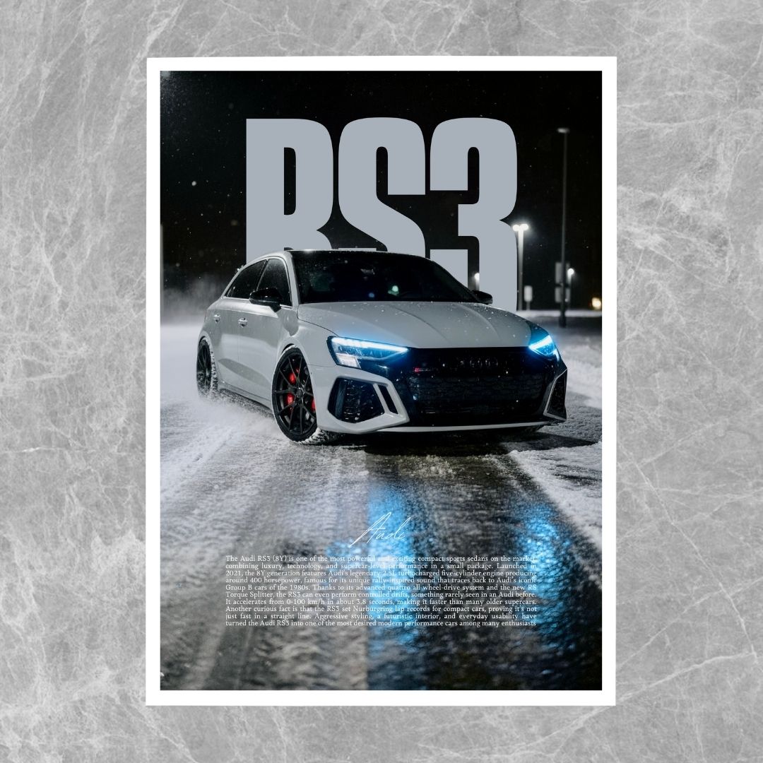 Audi RS3 8Y Grey - Gallery