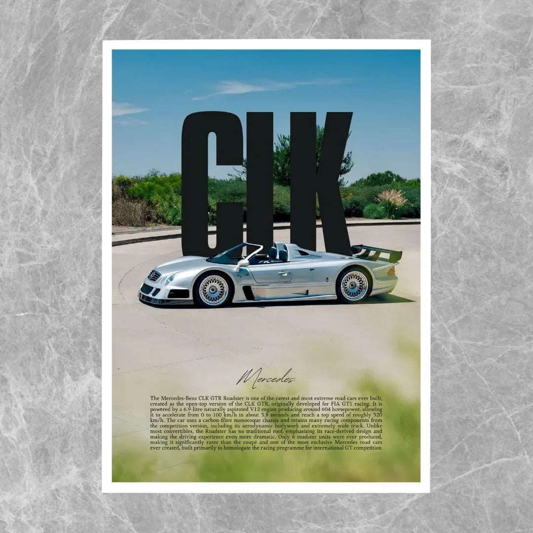 Mercedes CLK GTR Roadster - Old money